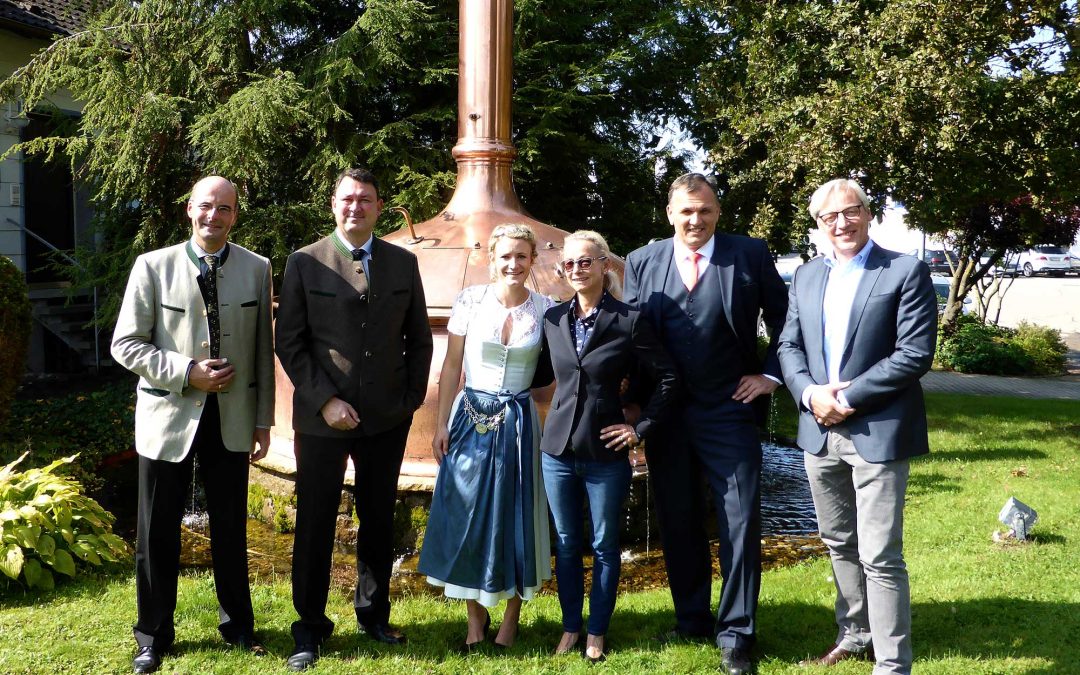 9. Bayerische Bierkönigin besucht die OeTTINGER Brauerei